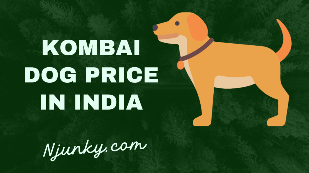 Kombai Dog Price In India